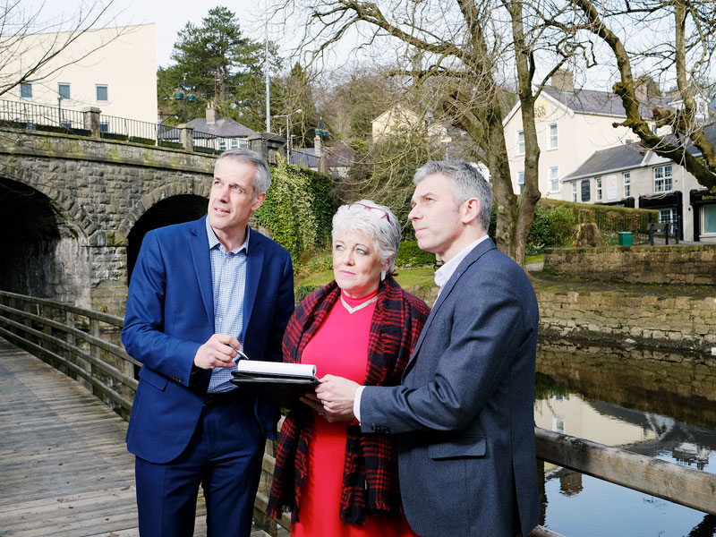 Michael Leslie, Geraldine Maguire And Niall Smyth